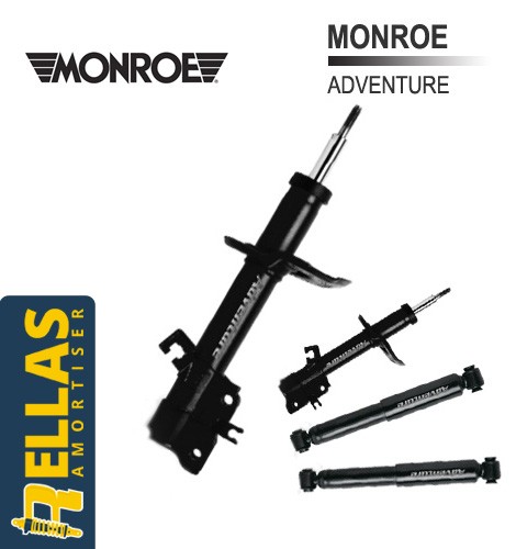 Shock Absorbers for Nissan Pick Up D21 4X4 Monroe Adventure (1985-1998) Image 0