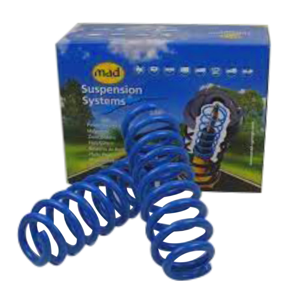 Rear Axis Springs MAD for Toyota Hi-Ace (1999-2006) Image 1